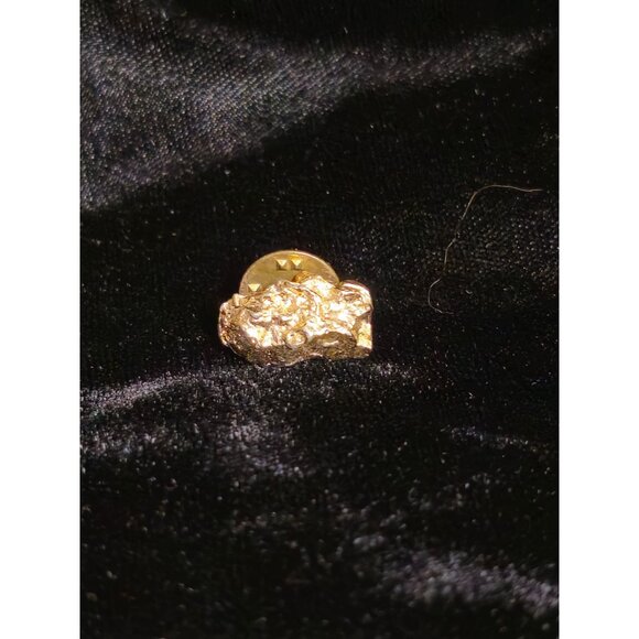 Faux Gold Nugget Hat Pin - Picture 1 of 4